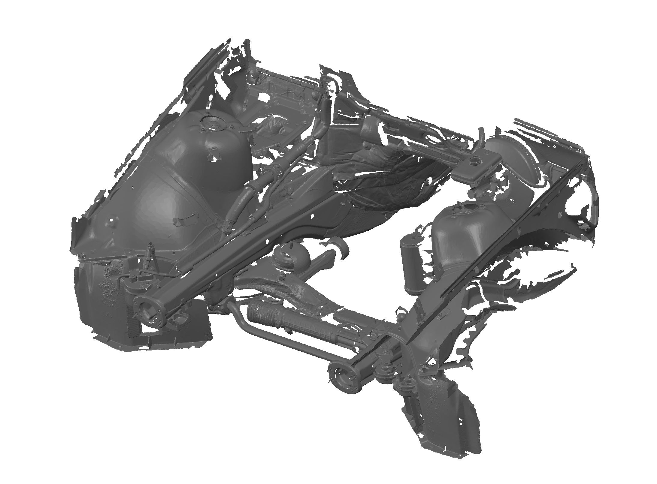 Motorraum e36 Scan